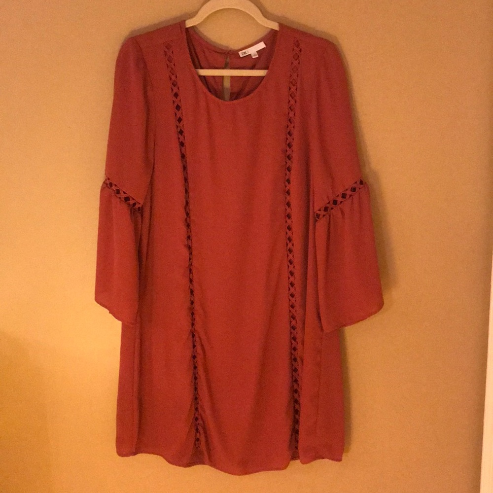Reddish-Orange Dress